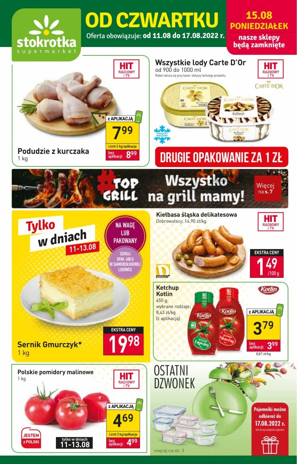 Gazetka STOKROTKA od 11.08 do 17.08.2022 - Supermarket