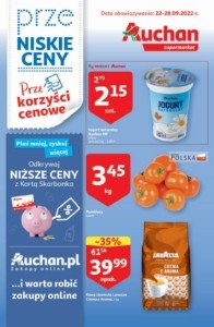 Gazetka Auchan od 22.09.2022 do 28.09.2022 - Supermarket