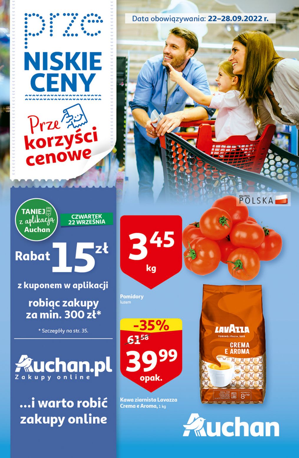 Gazetka Auchan od 22.09.2022 do 28.09.2022