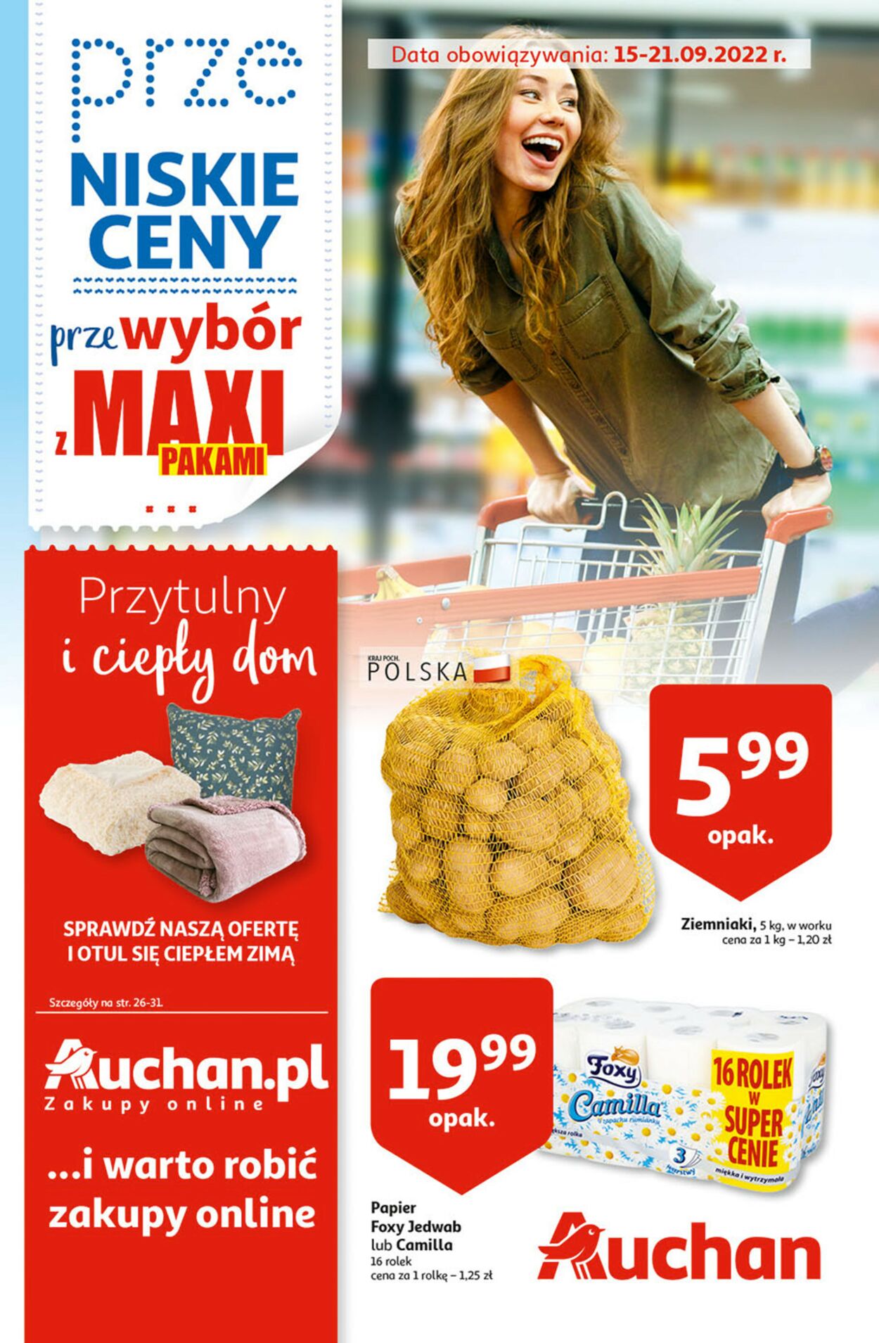 Gazetka Auchan od 15.09.2022 do 21.09.2022