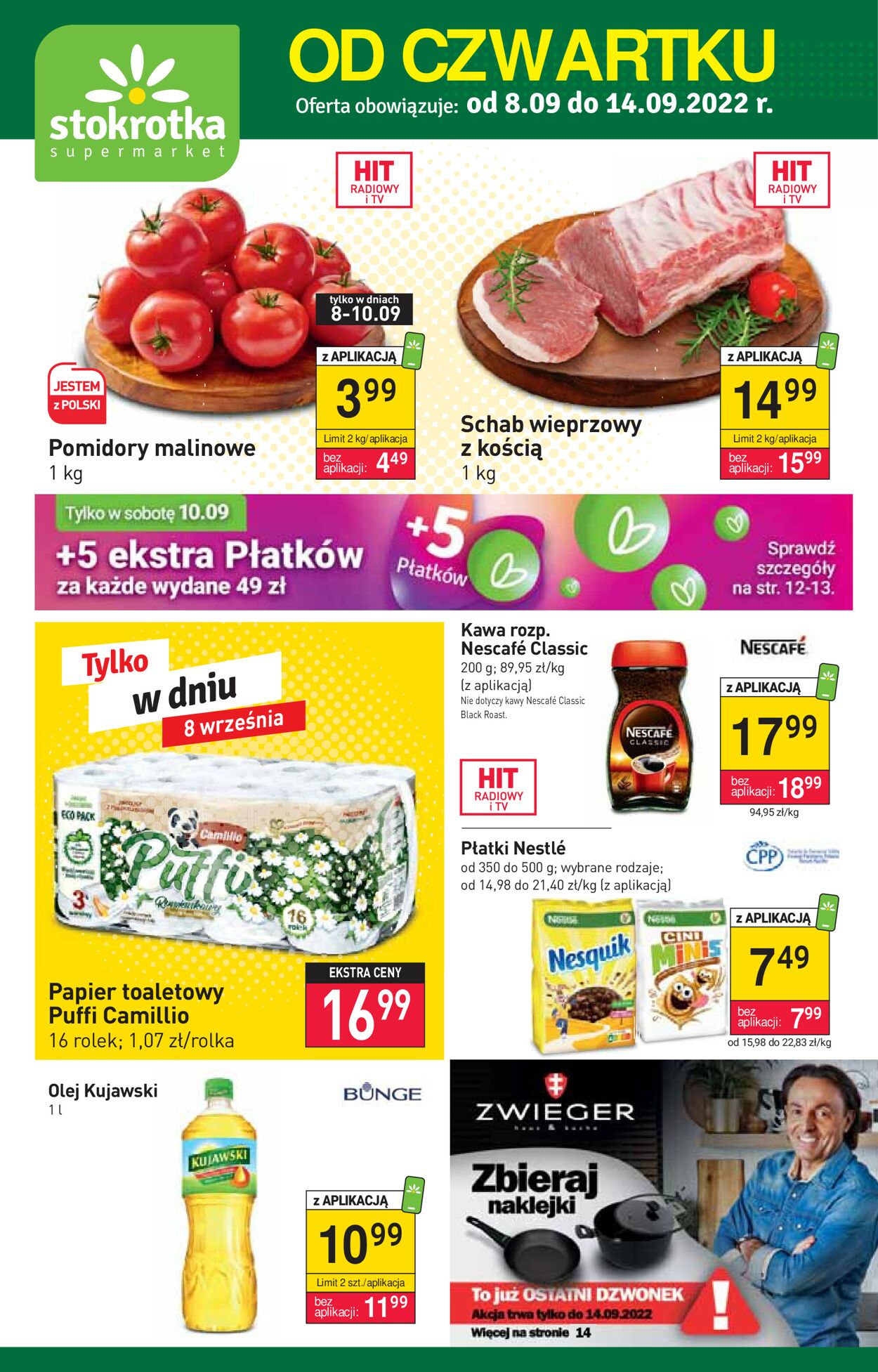 Gazetka STOKROTKA od 08.09 do 14.09.2022 - Supermarket