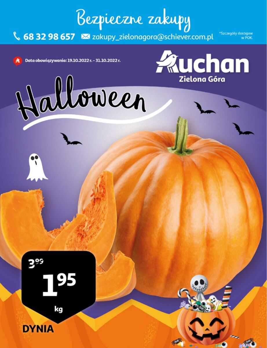 Gazetka Auchan od 19.10.2022 do 31.10.2022 - Zielona Góra