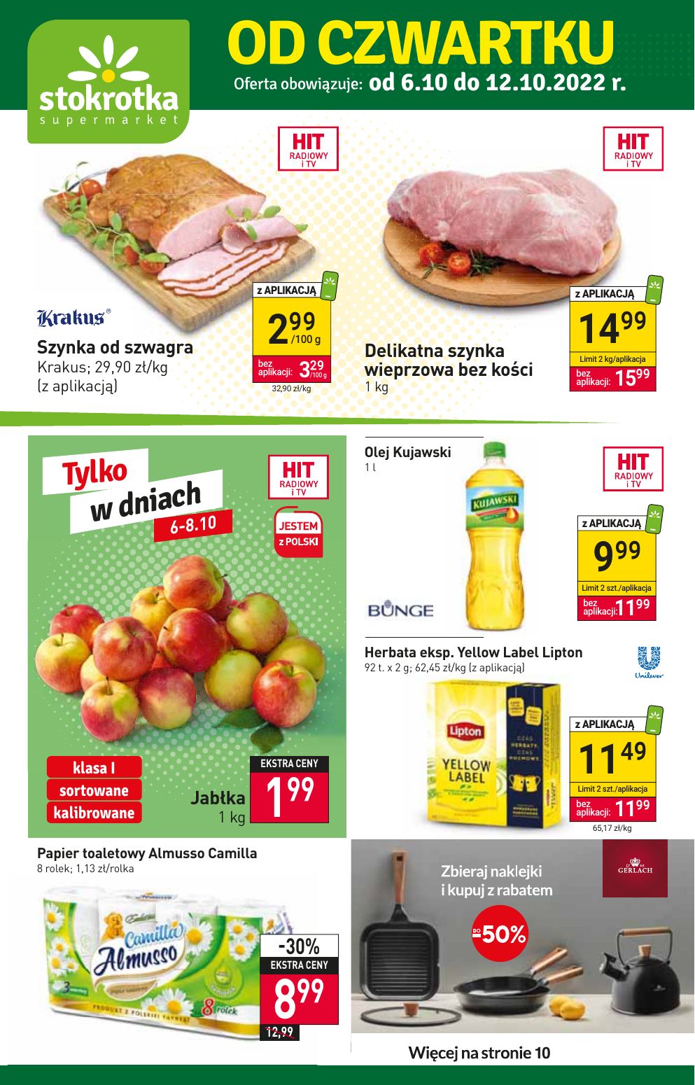 Gazetka STOKROTKA od 06.10 do 12.10.2022 - Supermarket