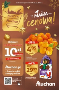 Gazetka Auchan od 17.11.2022 do 23.11.2022