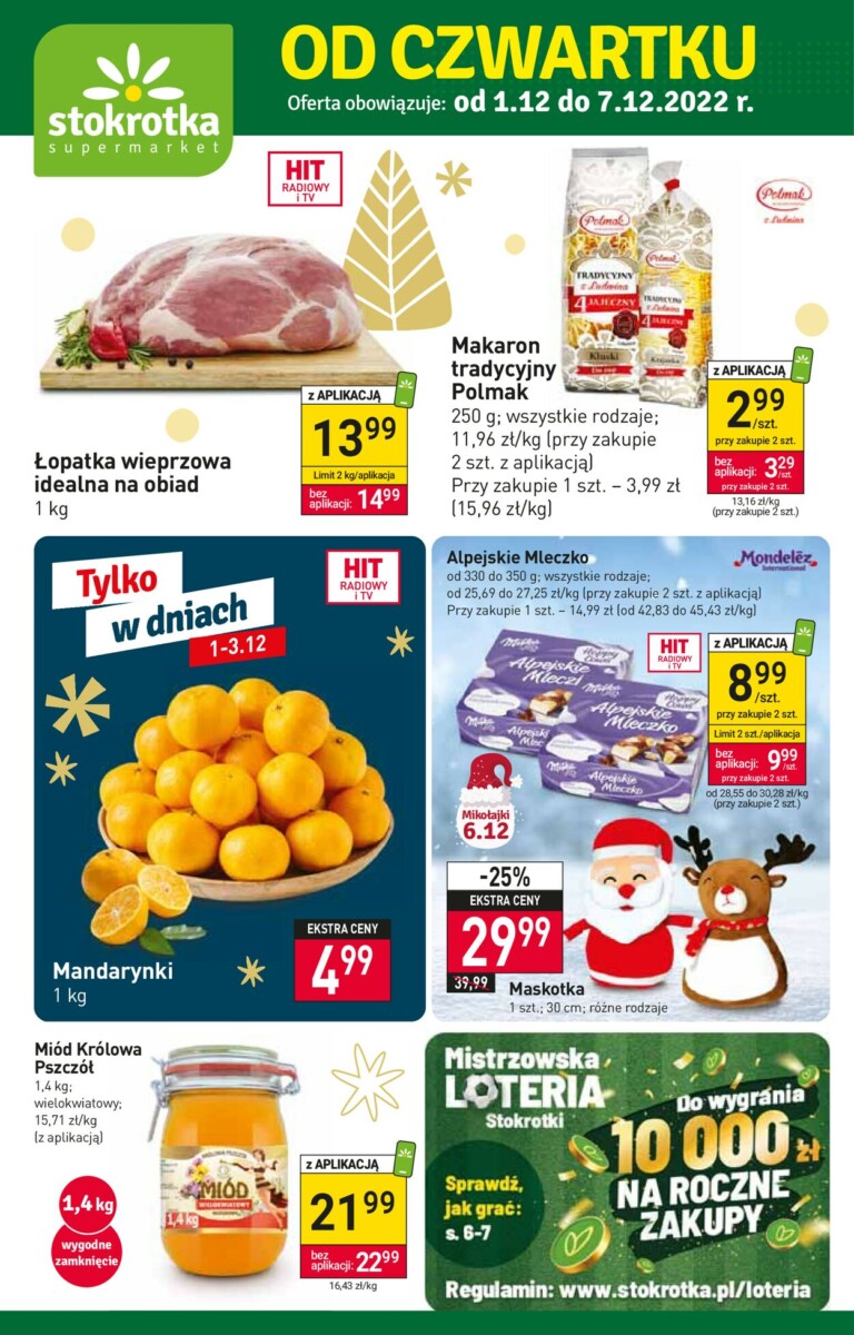 Gazetka STOKROTKA od 01.12 do 07.12.2022 - Supermarket