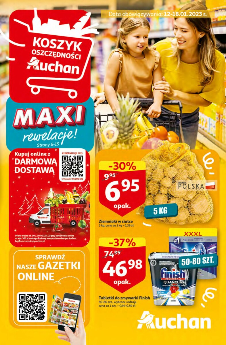 Gazetka Auchan od 12.01.2023 do 18.01.2023