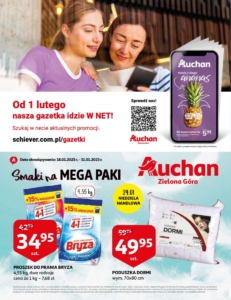 Gazetka Auchan od 18.01.2023 do 31.01.2023 - Zielona Góra