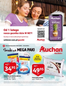 Gazetka Auchan od 18.01.2023 do 31.01.2023 - Racibórz