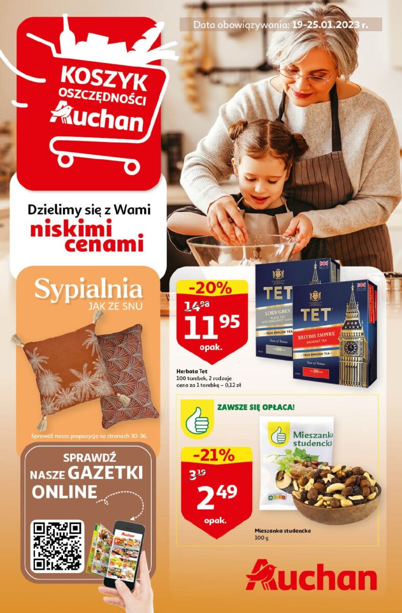 Gazetka Auchan od 19.01.2023 do 25.01.2023