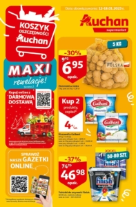 Gazetka Auchan od 12.01.2023 do 18.01.2023 - Supermarket