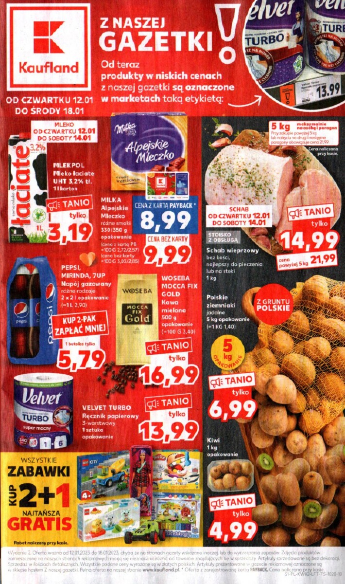 Kaufland Gazetka od 12.01 do 18.01.2023