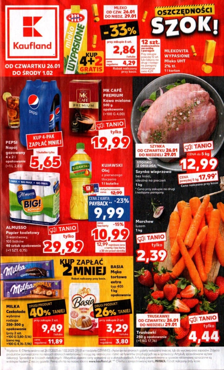 Kaufland Gazetka od 26.01.2023 do 01.02.2023