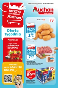 Gazetka Auchan od 16.02.2023 do 22.02.2023 - Supermarket