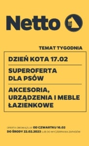 Gazetka NETTO od 16.02.2023 do 22.02.2023 - non food