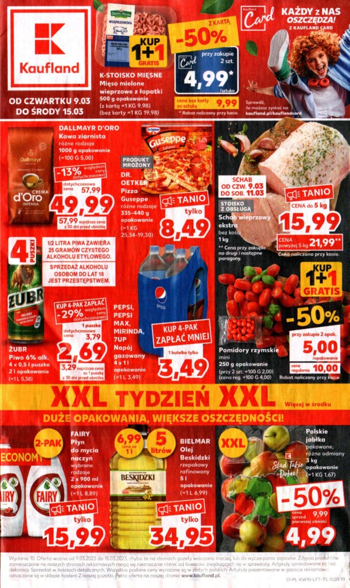 Kaufland Gazetka od 09.03.2023 do 15.03.2023