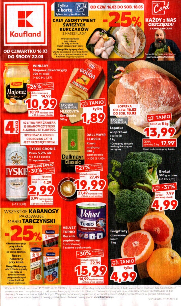 Kaufland Gazetka od 16.03.2023 do 22.03.2023