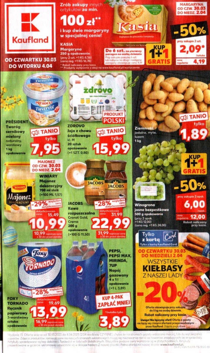 Kaufland Gazetka od 30.03.2023 do 04.04.2023