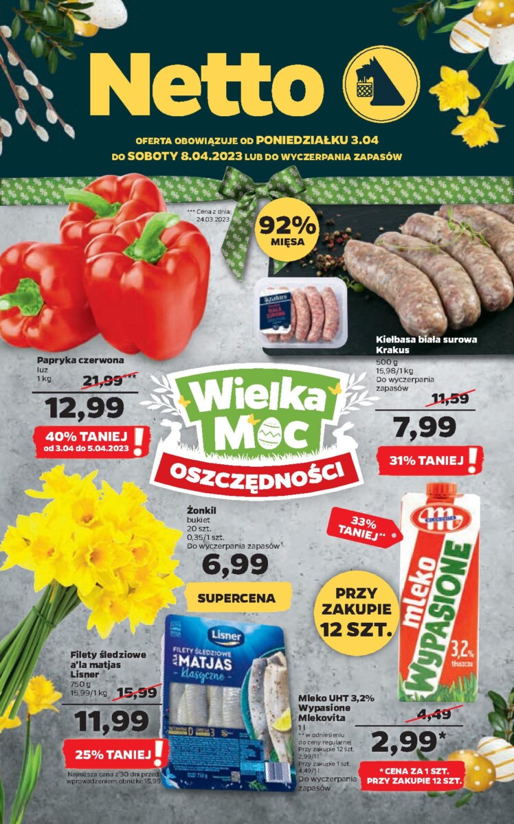 Gazetka NETTO od 03.04.2023 do 09.04.2023