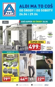 Gazetka ALDI od 26.04.2023 do 29.04.2023