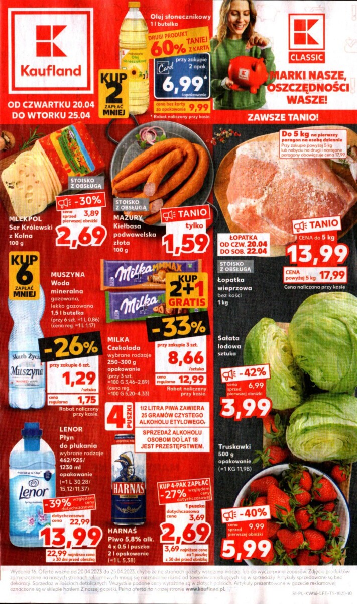 Kaufland Gazetka od 20.04.2023 do 25.04.2023