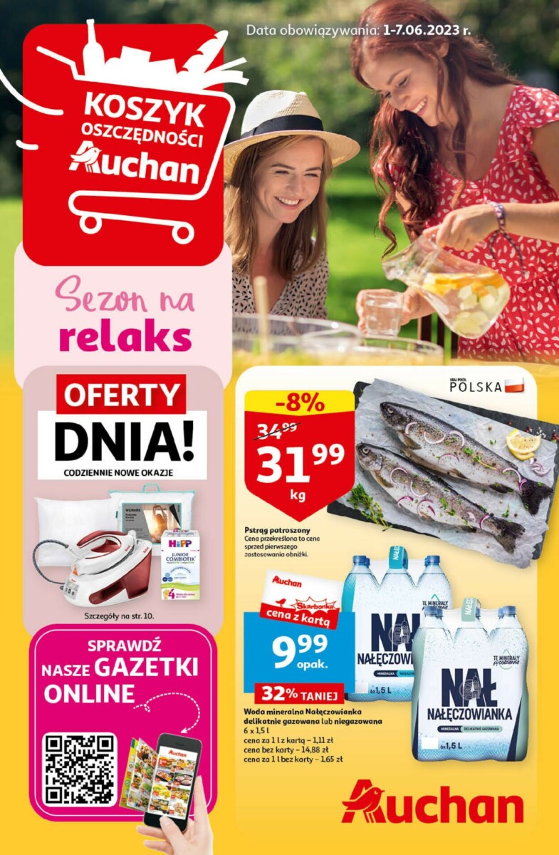 Gazetka Auchan od 01.06.2023 do 06.06.2023