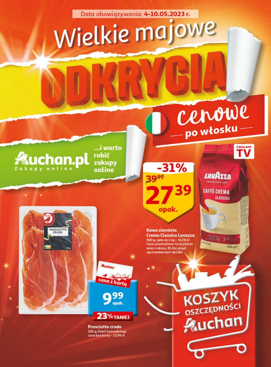 Gazetka Auchan od 04.05.2023 do 10.05.2023