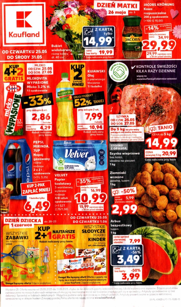 Kaufland Gazetka od 25.05.2023 do 01.06.2023