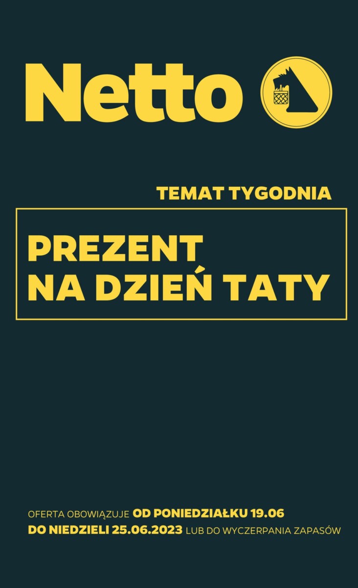 Gazetka NETTO od 19.06.2023 do 25.06.2023 - non food