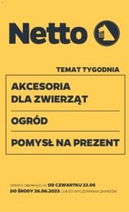 Gazetka NETTO od 22.06.2023 do 28.06.2023 - non food