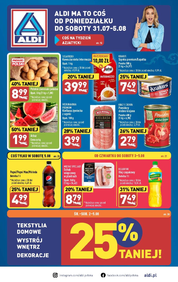 Gazetka ALDI od 31.07.2023 do 05.08.2023