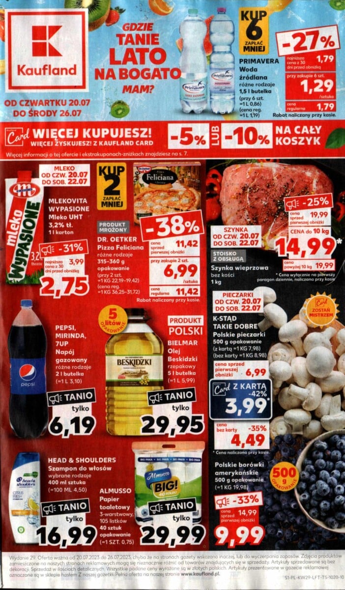 Kaufland Gazetka od 20.07.2023 do 26.07.2023