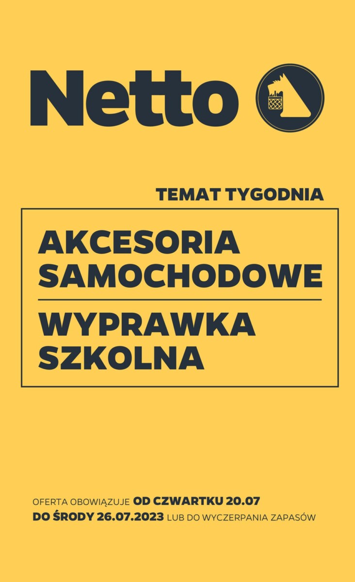 Gazetka NETTO od 20.07.2023 do 26.07.2023 - non food