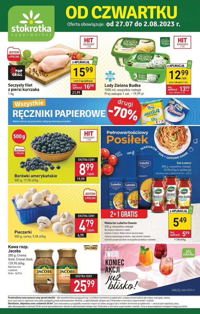 Gazetka STOKROTKA od 27.07.2023 do 02.08.2023 - Supermarket