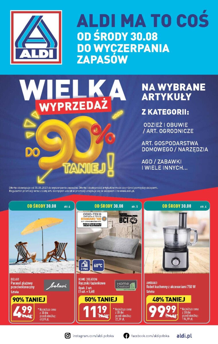 Gazetka ALDI od 30.08.2023 do 02.09.2023