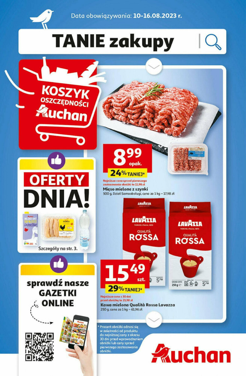 Gazetka Auchan od 10.08.2023 do 16.08.2023
