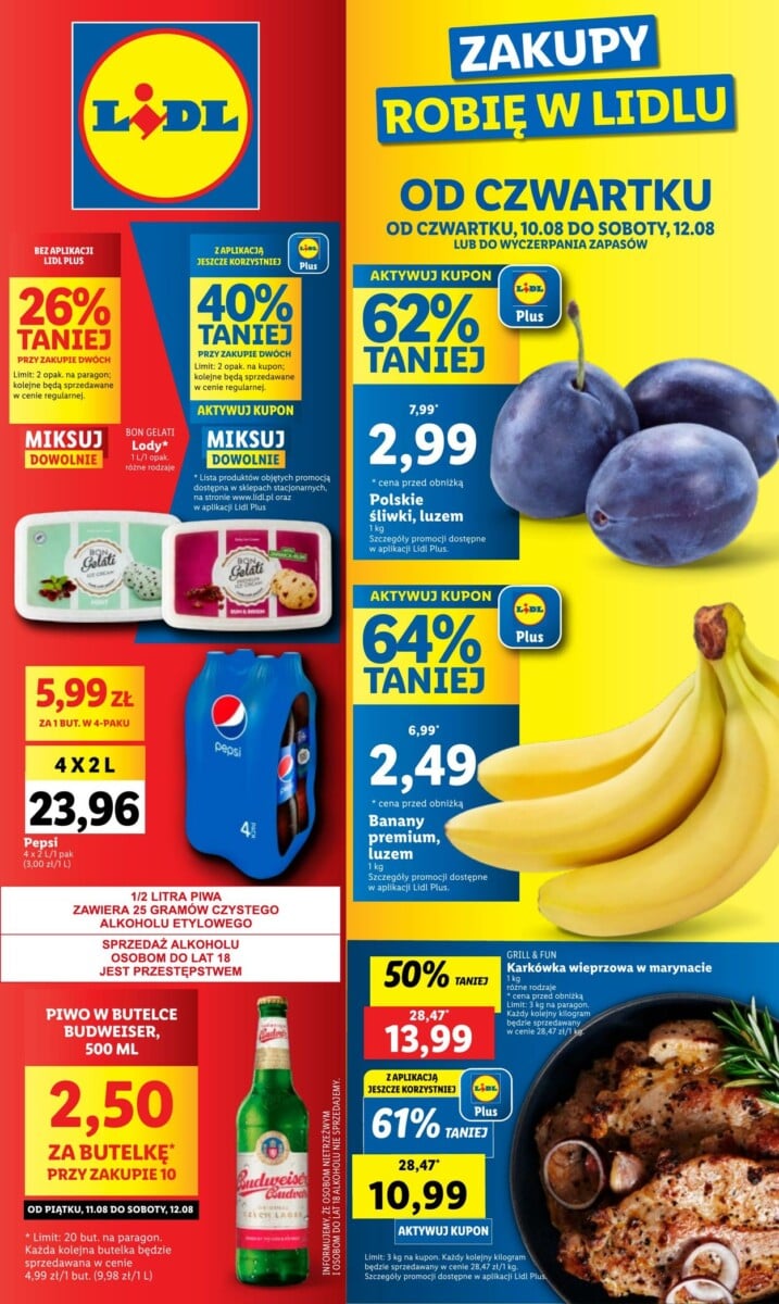 Gazetka LIDL od 10.08.2023 do 12.08.2023