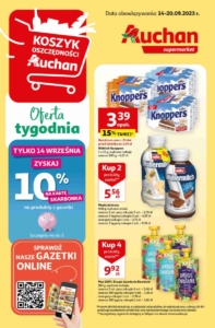 Gazetka Auchan od 14.09.2023 do 20.09.2023 - Supermarket