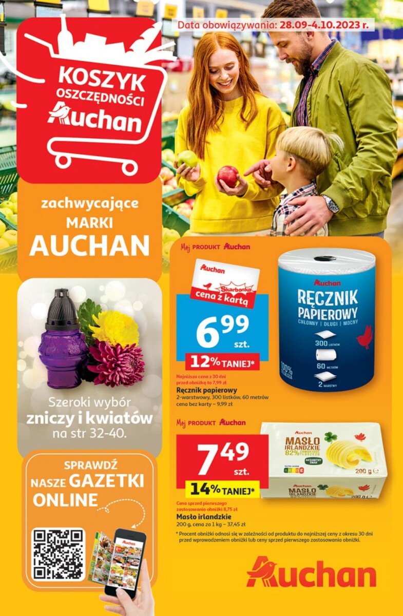 Gazetka Auchan od 28.09.2023 do 04.10.2023