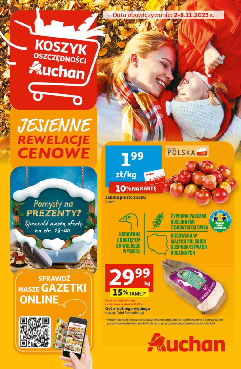 Gazetka Auchan od 02.11.2023 do 08.11.2023