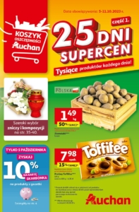 Gazetka Auchan od 05.10.2023 do11.10.2023
