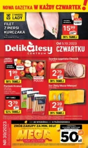 Gazetka Delikatesy Centrum od 05.10.2023 do 11.10.2023