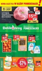 Gazetka Delikatesy Centrum od 16.10.2023 do 18.10.2023