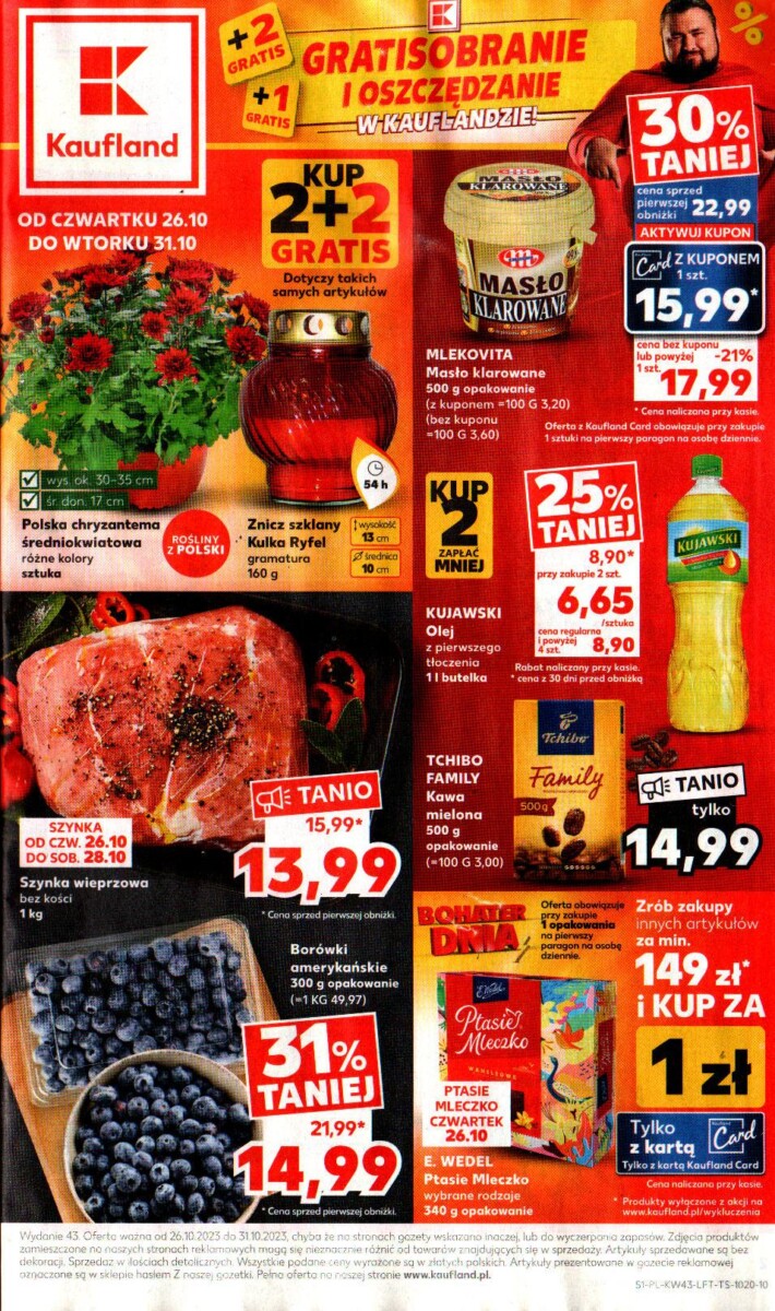 Kaufland Gazetka od 26.10.2023 do 31.10.2023