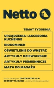 Gazetka NETTO od 12.10.2023 do 18.10.2023 - non food