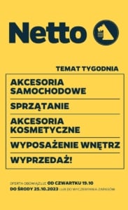 Gazetka NETTO od 19.10.2023 do 25.10.2023 - non food