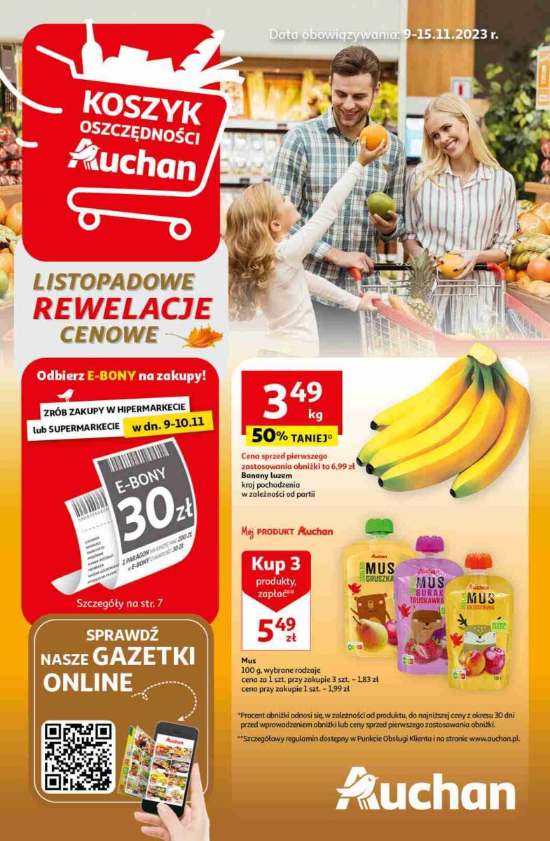 Gazetka Auchan od 09.11.2023 do 15.11.2023