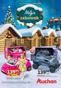 Gazetka Auchan od 09.11.2023 do 15.11.2023 - Magia Zabawek