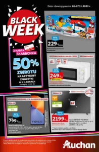 Gazetka Auchan od 20.11.2023 do 27.11.2023 - Black Week