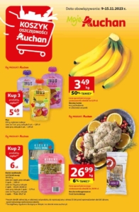 Gazetka Auchan od 09.11.2023 do 15.11.2023 - Moje Auchan