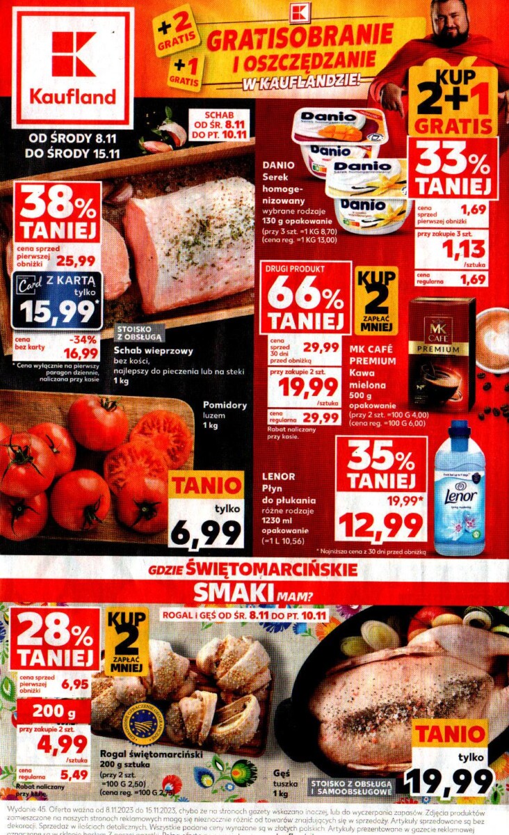 Kaufland Gazetka od 08.11.2023 do 15.11.2023